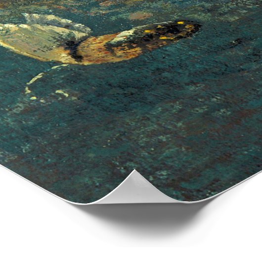 Poster Odilon Redon - Papillons (Coin)