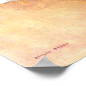 Poster Odilon Redon - Pavot noir (Coin)