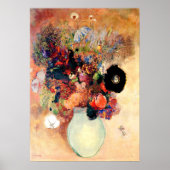 Poster Odilon Redon - Pavot noir (Devant)