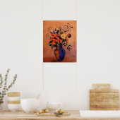 Poster Odilon Redon - Vase de fleurs (Cuisine)