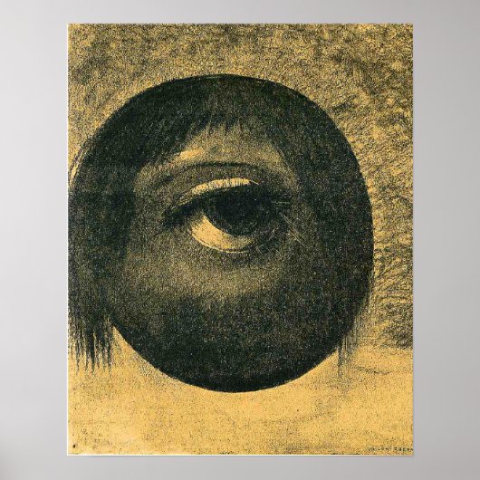 Poster Odilon Redon - Vision, 1883, (Devant)