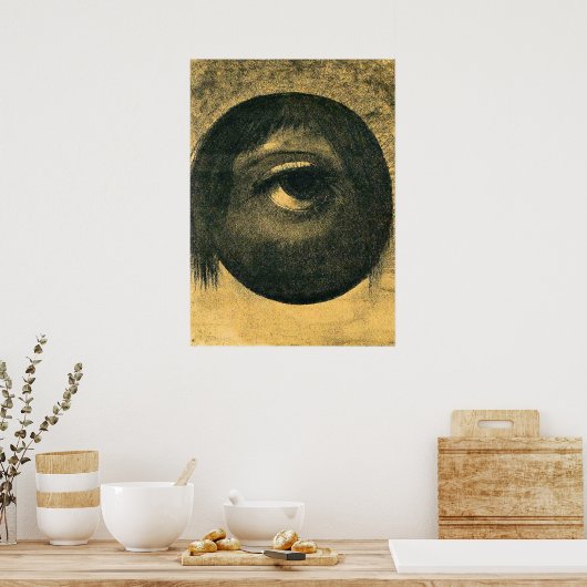Poster Odilon Redon, Vision Card, (Cuisine)