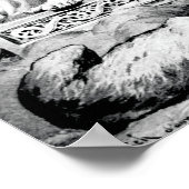 Poster Odin, mythologie normande Dieu, illustration vinta (Coin)