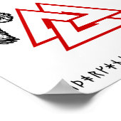 Poster Óðinn Raven (Coin)