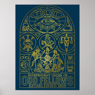Poster Odlows Mural SGL Monoline