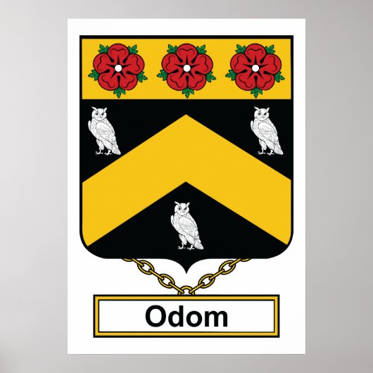 Poster Odom Family Crest (Devant)