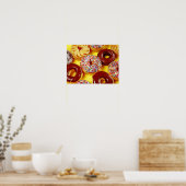 Poster Odonuts assortés (Cuisine)