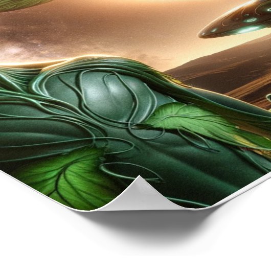 Poster Odyssée Alien : Eclipse terrestre (Coin)