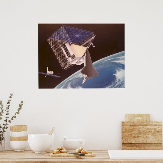 Poster Odyssée spatiale (Cuisine)