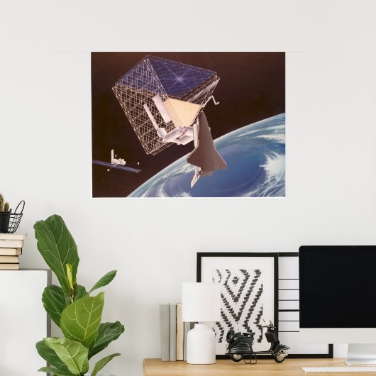 Poster Odyssée spatiale (Bureau à domicile)