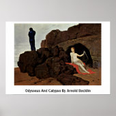 Poster Odysseus Et Calypso Par Arnold Bocklin (Devant)