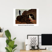 Poster Odysseus Et Calypso Par Arnold Bocklin (Bureau à domicile)