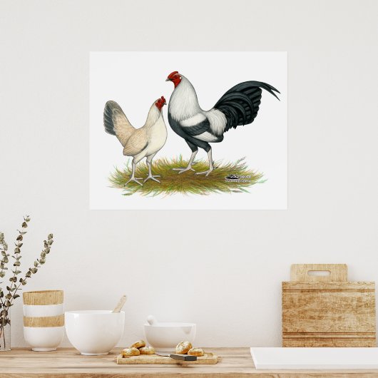 Poster OE Game Blue silver (Cuisine)