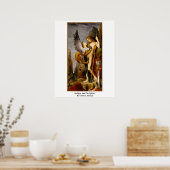 Poster Oedipus And The Sphinx By Gustave Moreau (Cuisine)