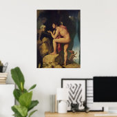Poster Oedipus Et Le Sphinx (Bureau à domicile)