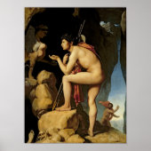 Poster Oedipus et le Sphinx, 1808 (Devant)