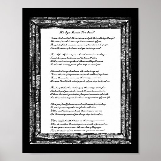 Poster Oeil à l'intérieur de notre âme (Devant)