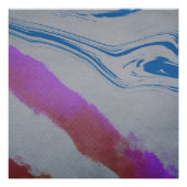 Poster Oeil bleu (Devant)