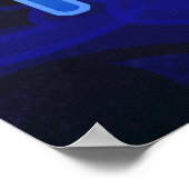 Poster OEil bleu (Coin)
