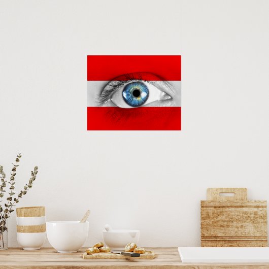 Poster Oeil d'Autriche (Cuisine)