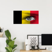 Poster Œil de Belgique (Bureau à domicile)