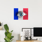 Poster Oeil de France (Bureau à domicile)