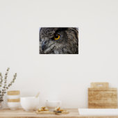 Poster Oeil de hibou de l'aigle (Cuisine)