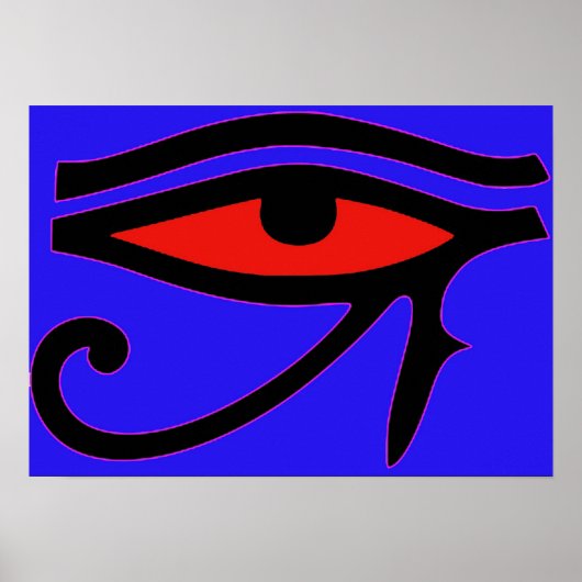 Poster OEil de Horus (Devant)