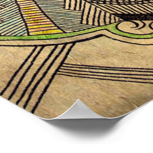 Poster OEil de Horus (Coin)