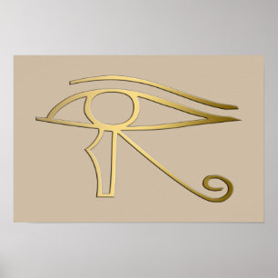 Poster OEil de Horus symbole égyptien