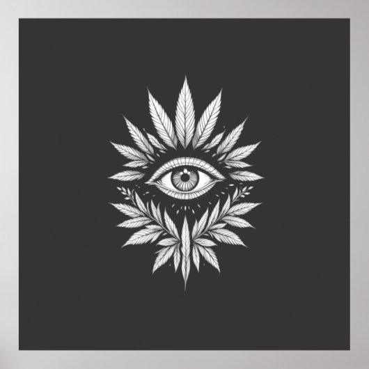 Poster OEil de la nature (Devant)