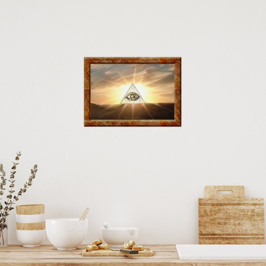 Poster OEil de la Providence (Cuisine)