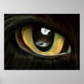 Poster OEil de l'abrégé Imprimer (Devant)