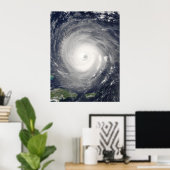 Poster Oeil de l'ouragan (Bureau à domicile)