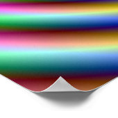 Poster Oeil de néon psychédélique (Coin)