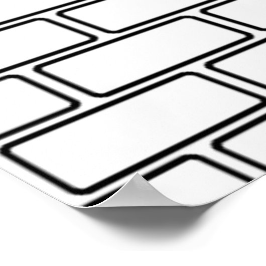 Poster Oeil de prisme du mur (Coin)