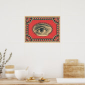 Poster oeil de sagesse (Cuisine)
