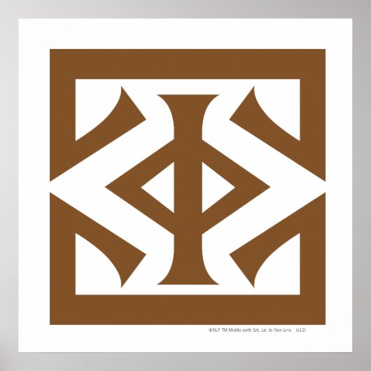 Poster Oeil de Sauron (Devant)