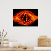 Poster Oeil de Sauron (Cuisine)