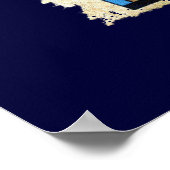 Poster OEIL D'HORUS Art Égyptien (Coin)