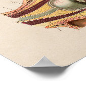 Poster Oeil d'impression Vintage espagnol (Coin)