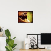 Poster Oeil du cheval (Bureau à domicile)