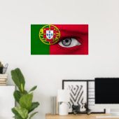 Poster Oeil du Portugal (Bureau à domicile)