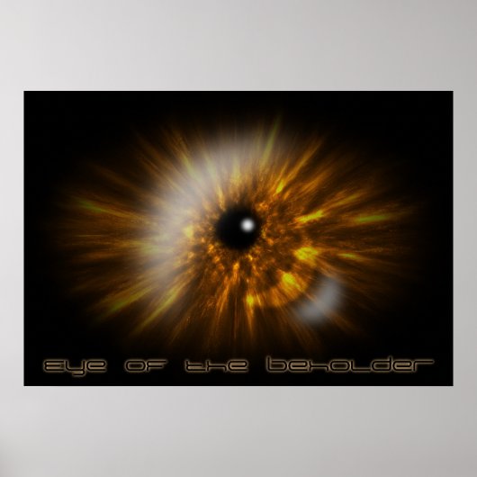 Poster Oeil du spectateur (Devant)