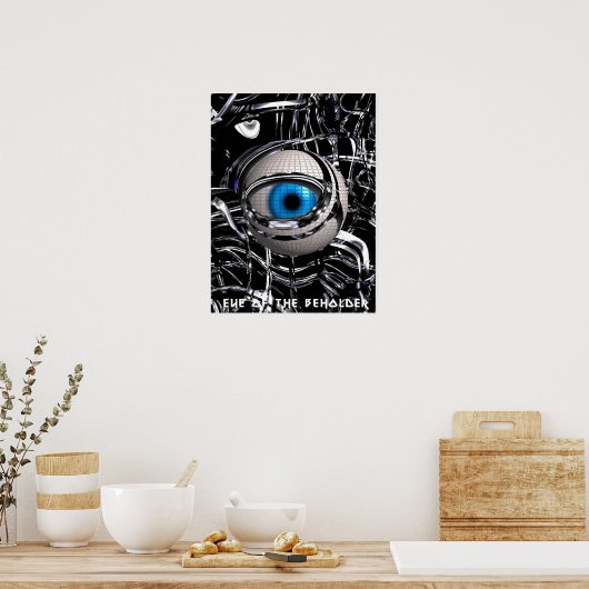 Poster Oeil du spectateur (Cuisine)