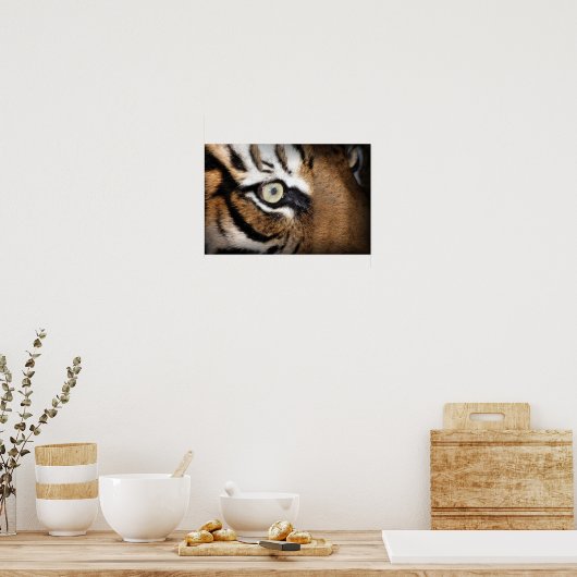 Poster Oeil du tigre (Cuisine)