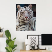 Poster Oeil du tigre (Bureau à domicile)