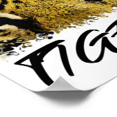 Poster Oeil du tigre, motivationnel, inspirant (Coin)