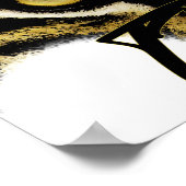 Poster Oeil du tigre, tigre, motivation, inspiration (Coin)