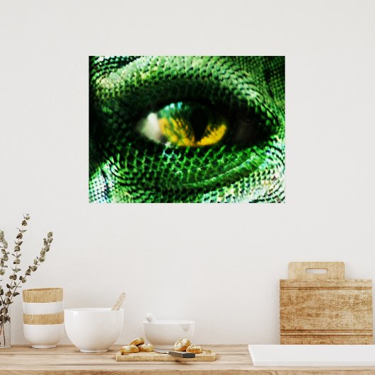 Poster Oeil d'un ... ? (Cuisine)